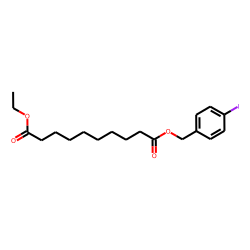 Sebacic acid, ethyl 4-iodobenzyl ester