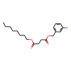 Succinic acid, 3-iodobenzyl octyl ester