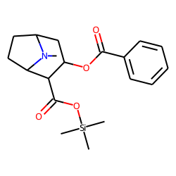 Benzoylecgonine-TMS