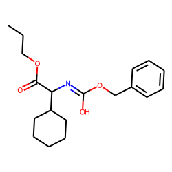 Glycine, 2-cyclohexyl-N-benzyloxycarbonyl-, propyl ester