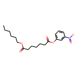 Pimelic acid, hexyl 3-nitrophenyl ester