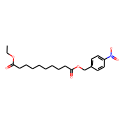 Sebacic acid, ethyl 4-nitrobenzyl ester