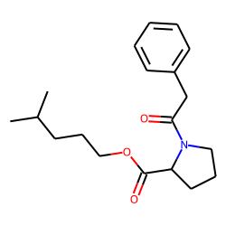 L-Proline, N-(phenylacetyl)-, isohexyl ester