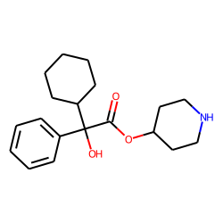 4-Piperidyl cyclohexylphenylglycolate