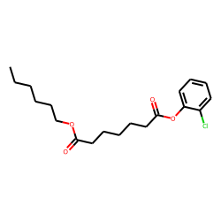 Pimelic acid, 2-chlorophenyl hexyl ester
