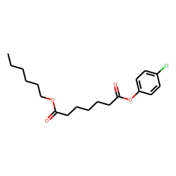 Pimelic acid, 4-chlorophenyl hexyl ester