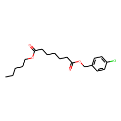 Pimelic acid, 4-chlorobenzyl pentyl ester