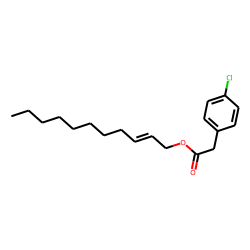 Benzeneacetic acid, 4-chloro-, undec-2-en-1-yl ester