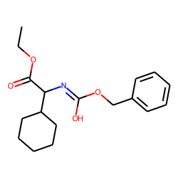 Glycine, 2-cyclohexyl-N-benzyloxycarbonyl-, ethyl ester